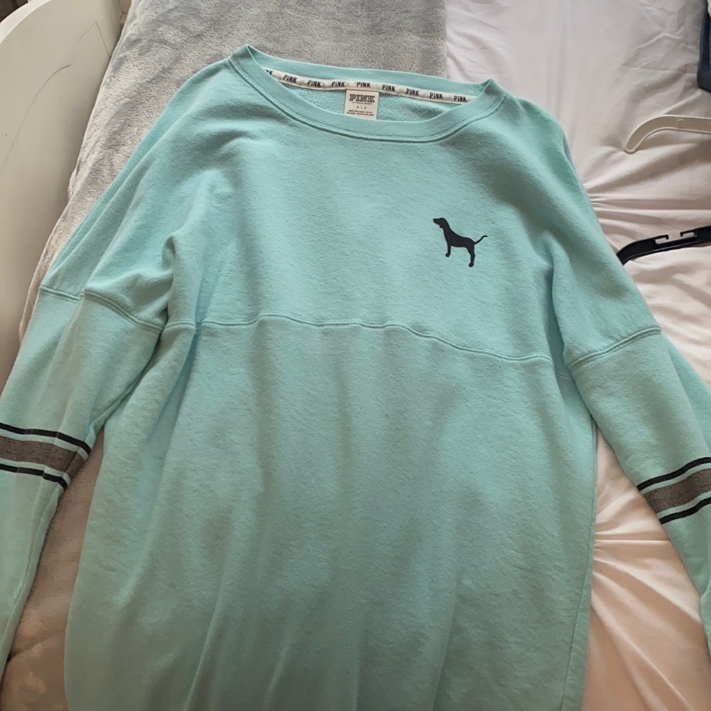 Blue sweatshirt